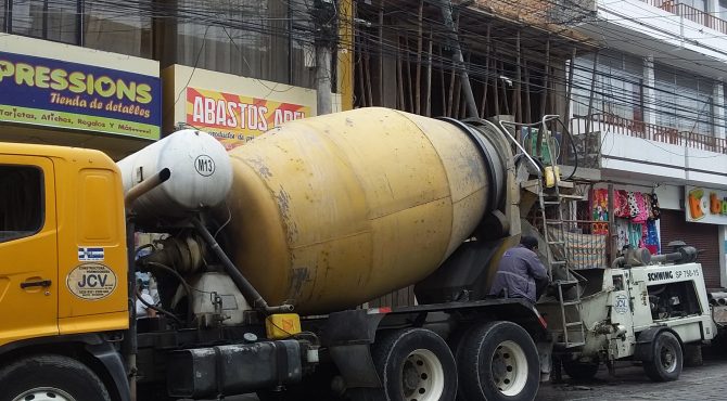 Venta de concreto premezclado