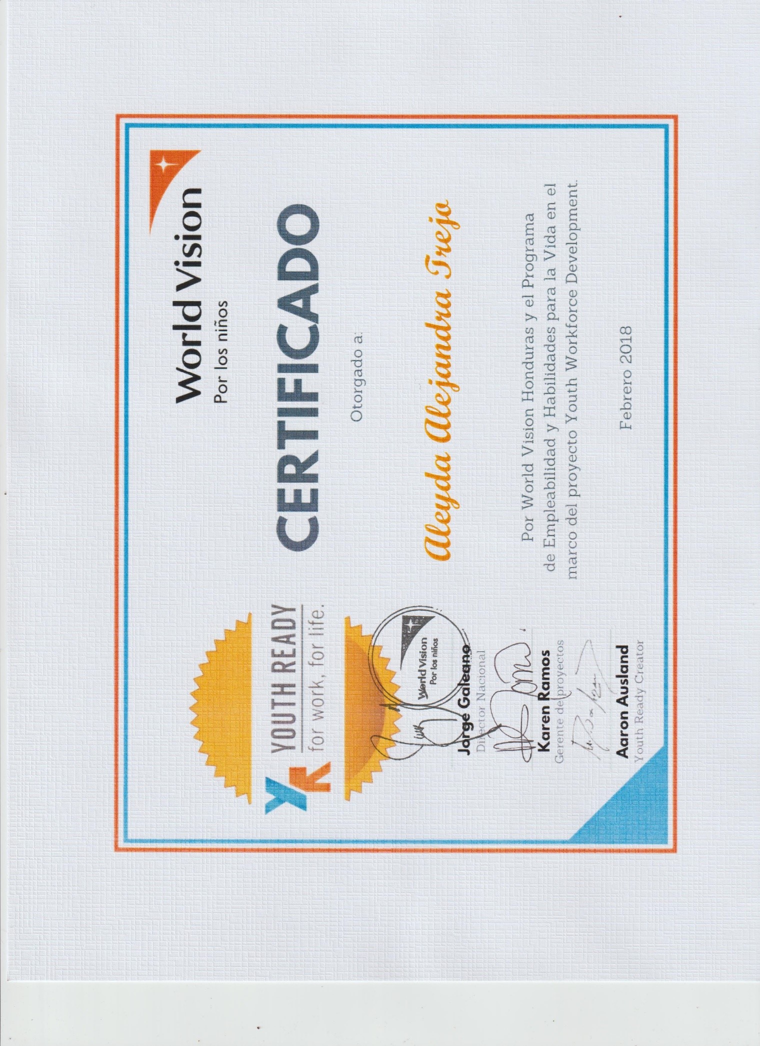 certificado